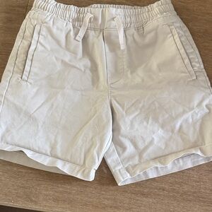 abercrombie kids White Drawstring Casual Shorts